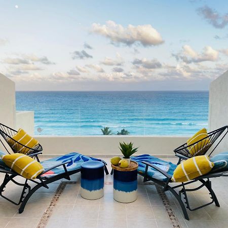 Ocean View Three Bedroom, Three Story Penthouse By The Beach แคนคูน ภายนอก รูปภาพ