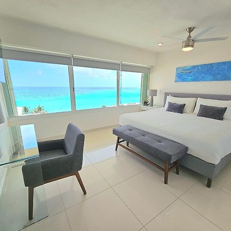 Ocean View Three Bedroom, Three Story Penthouse By The Beach แคนคูน ภายนอก รูปภาพ