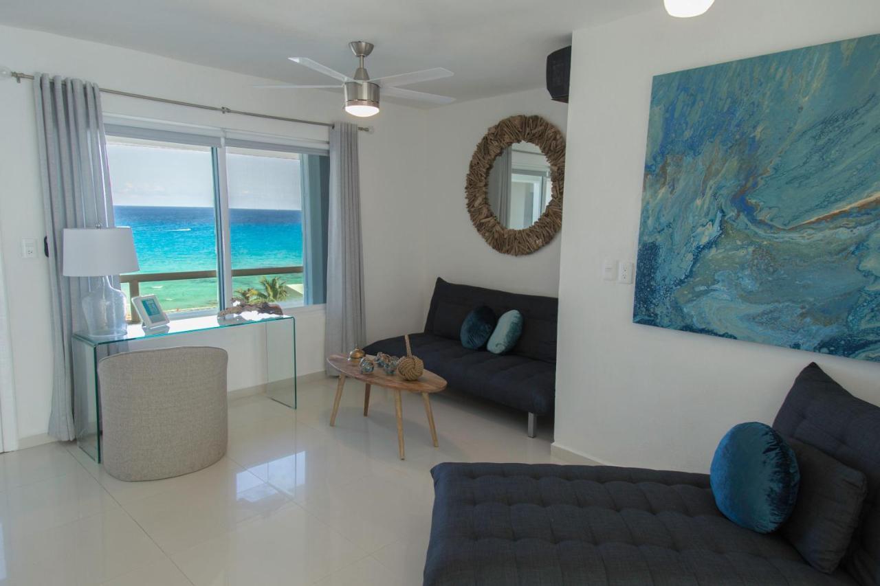 Ocean View Three Bedroom, Three Story Penthouse By The Beach แคนคูน ภายนอก รูปภาพ