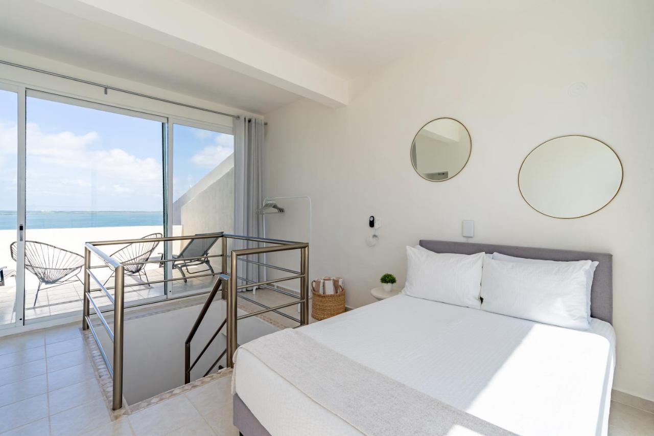 Ocean View Three Bedroom, Three Story Penthouse By The Beach แคนคูน ภายนอก รูปภาพ