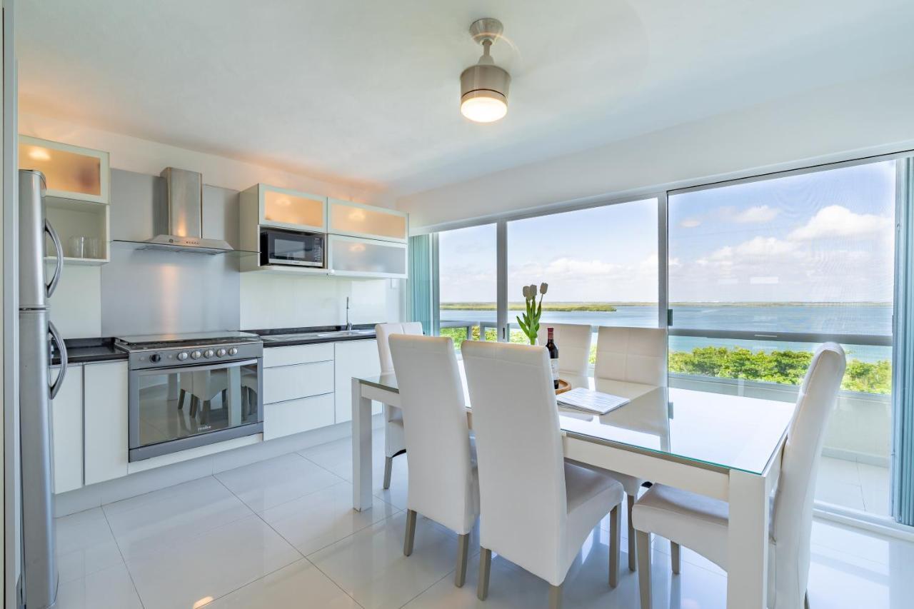 Ocean View Three Bedroom, Three Story Penthouse By The Beach แคนคูน ภายนอก รูปภาพ